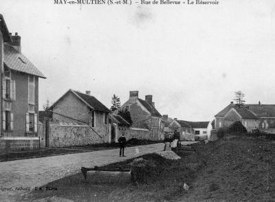 Rue de Bellevue, Le réservoir